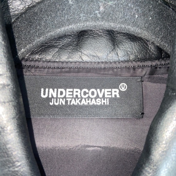 undercover ss19 leather biker jacket s UNI - Picture 4 of 12